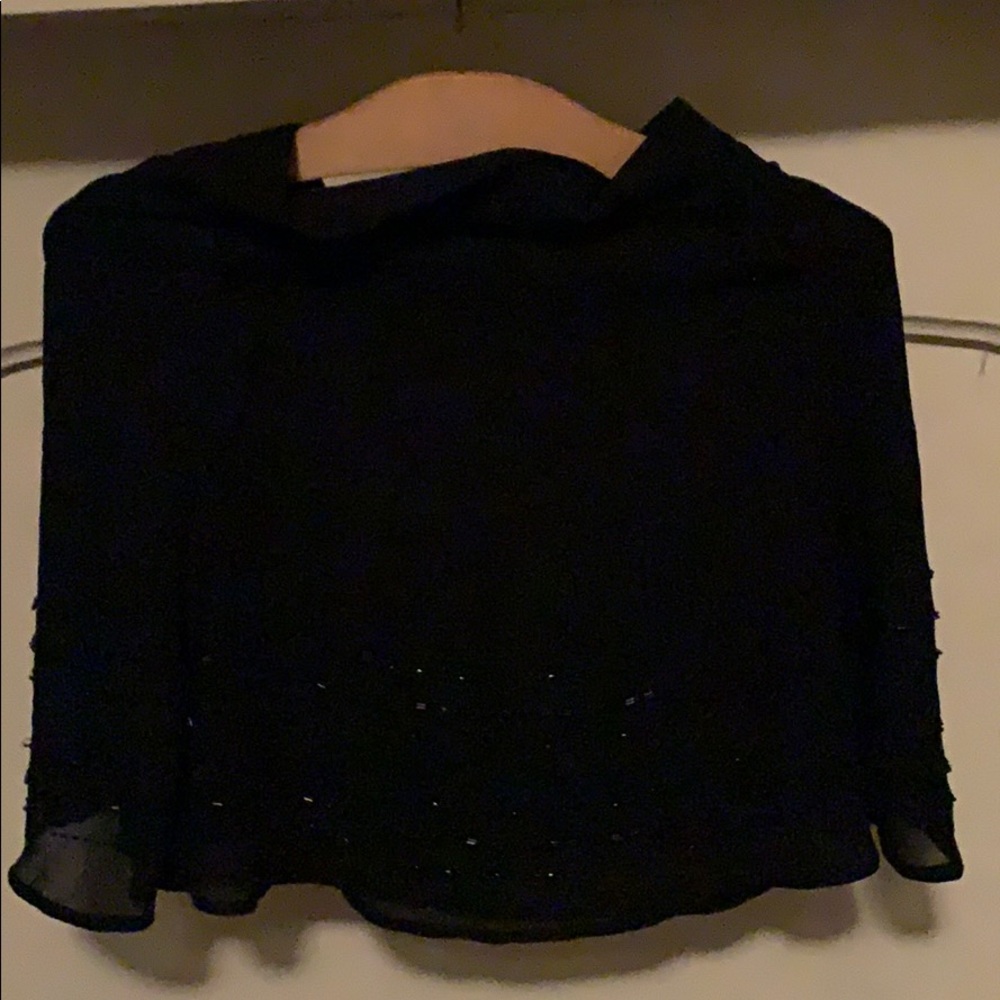 Chiffon miniskirt
